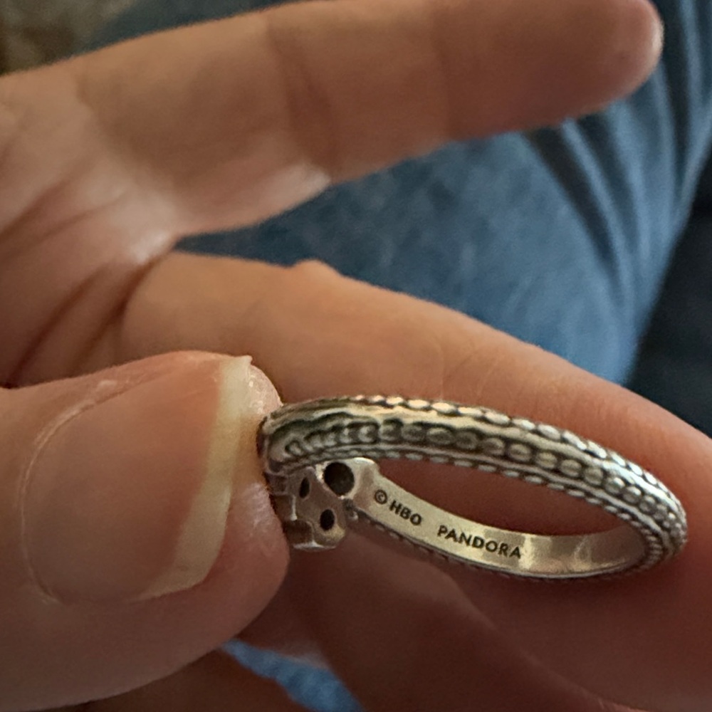 Pandora Silver Dragon Ring. - Picture 5 of 8